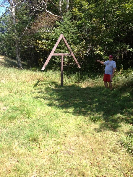 Maine090113-0029.jpg - Visiting the  Appalachian Trail as ot crosses through Graphton Notch State Park, Maine