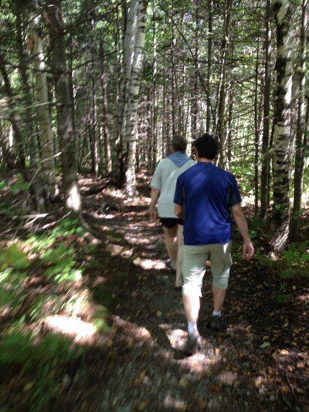 Maine090113-0030.jpg - Visiting the  Appalachian Trail as ot crosses through Graphton Notch State Park, Maine