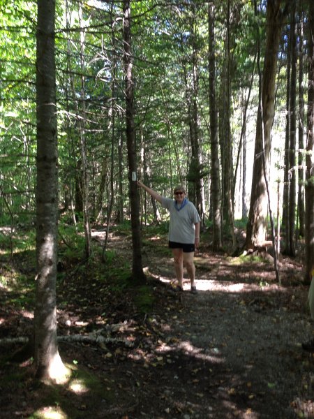 Maine090113-0031.jpg - Visiting the  Appalachian Trail as ot crosses through Graphton Notch State Park, Maine