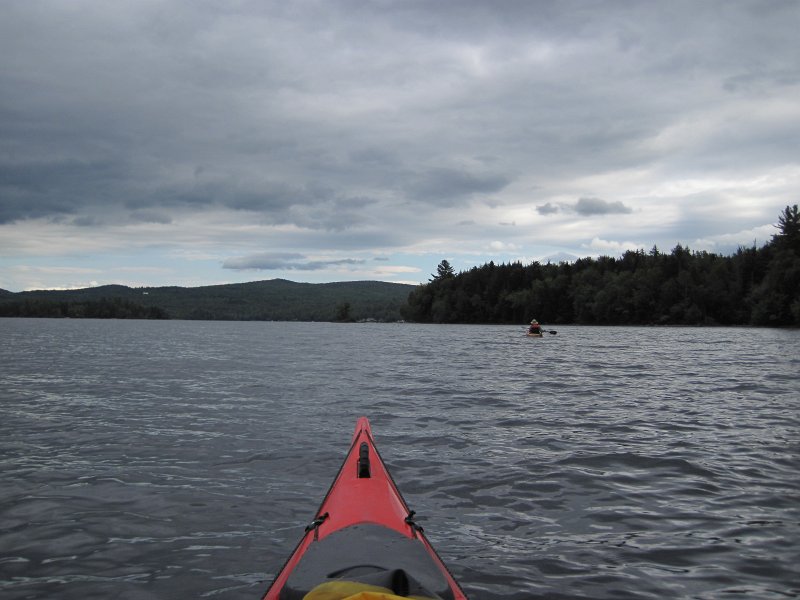 Maine090113-6154.jpg - Kayaking Umbagog Lake, heading south along the west cove to the southern boat launch