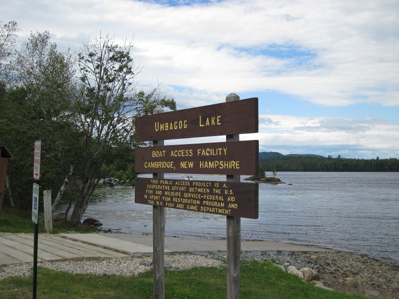 Maine090113-6121.jpg - Boat Launch. Kayaking Umbagog Lake