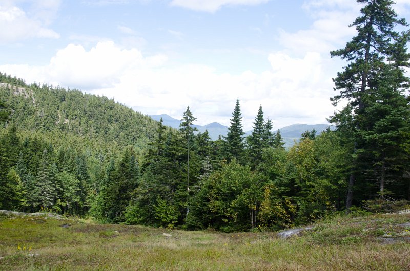 Maine090113-8274.jpg - Distant mountain views while walking south along Three Mile Trail to Barker Mountain, Sunday River