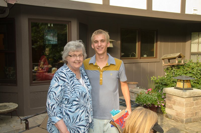 MikeBirthday2013-7546.jpg - Mom and Mike. Pictures from Mike's Birthday cookout