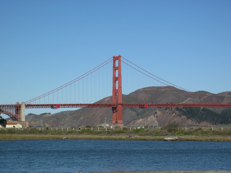 SanFrancisco100313-6241.jpg - Golden Gate Bridge viewed from Crissy Field Marsh. Biking the Golden Gate Bridge to Sausalito