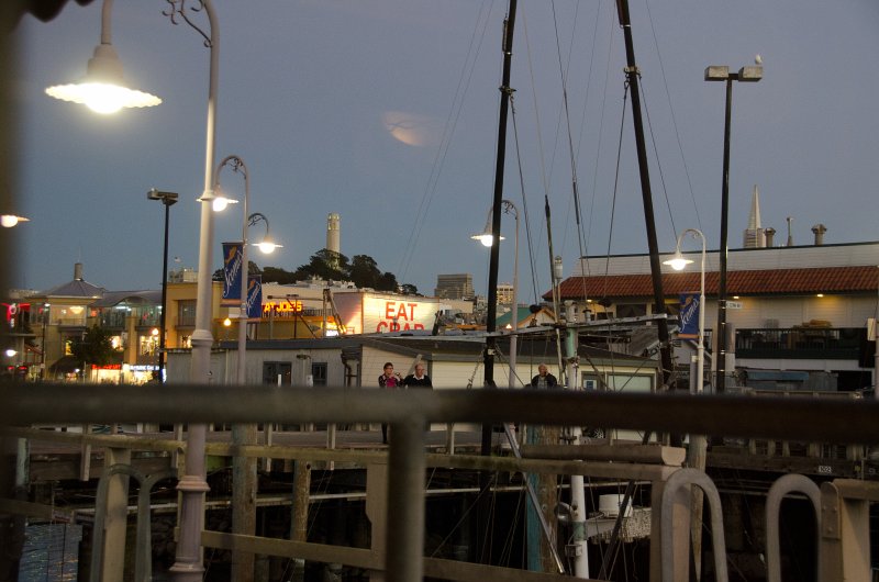 SanFrancisco100313-8712.jpg - Coit Tower, view from Fisherman's Wharf near our diiner place  Scoma's
