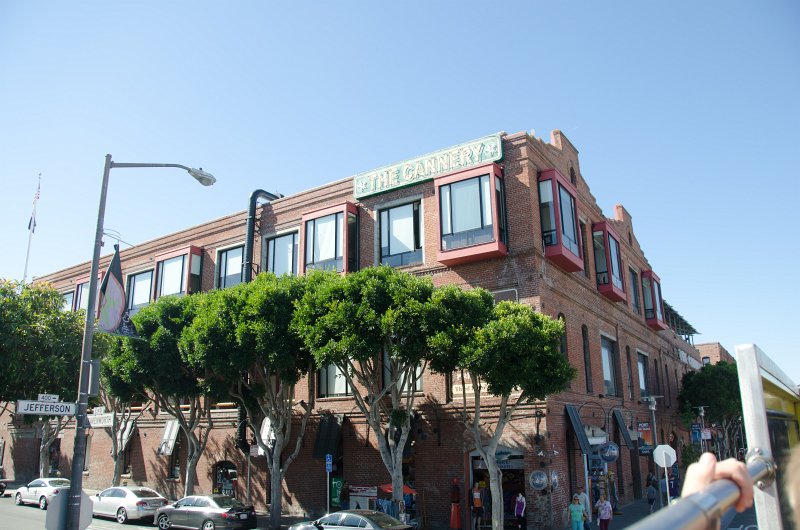 SanFrancisco100313-8740.jpg - The Cannery Building. Hop-on Hop-off bus tour of San Francisco