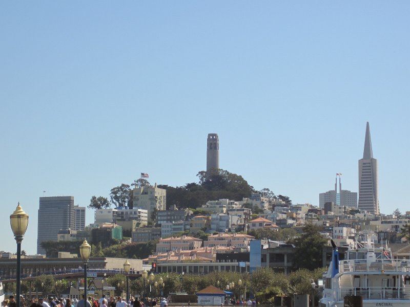 SanFrancisco100313-6334.jpg - Coit Tower and Telegraph Hill viewed from Pier 41