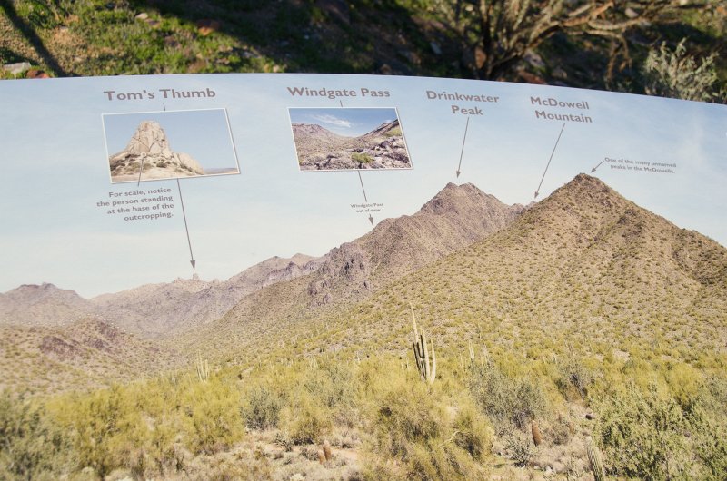 Scottsdale120513-9548.jpg - Terrain map. Bajada Nature Trail