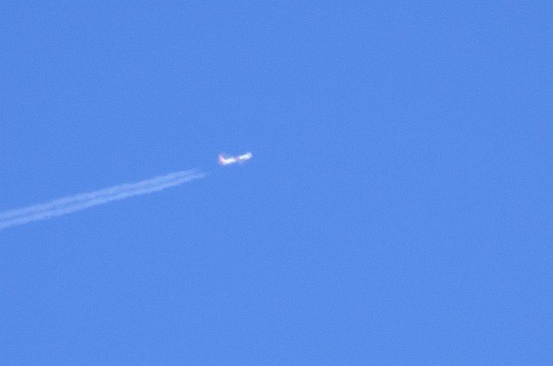 Scottsdale120513-9651.jpg - Jet. View of Camelback Mountain and area viewed from room 7157, The Phoenician Resort, Scottsdale