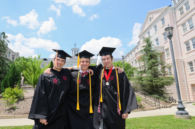 UofSCGraduation10May2013-6662.jpg - Coleman, Mike and David at East Quad