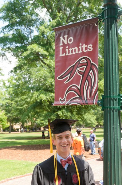 UofSCGraduation10May2013-6732.jpg - Mike, "No Limits" at the Horseshoe