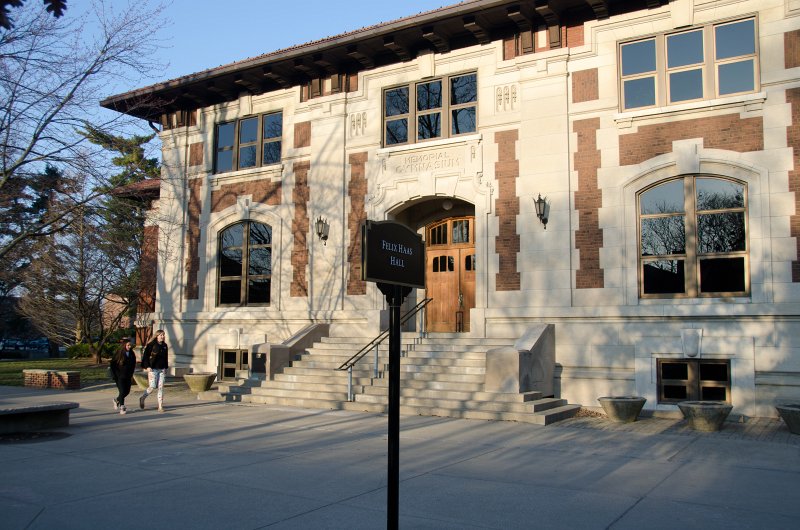 Purdue040513-6044.jpg - Felix Haas Hall, formerly known as the Memorial Gym