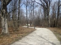 Trail, near golf course  Bike Danada Forest Preserve and Herrick Lake : 2014, Biking, Danada, Danada Forest Preserve