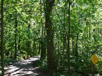 Heading South  Bikes slow down sign. Fox River Bike Trail, Batavia to North Aurora : 2014, Batavia, Biking, Fox River, Fox River Bike Trail, North Aurora
