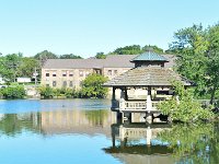 Gazebo  Gazebo, Batavia River Walk. Fox River Bike Trail, Batavia to North Aurora : 2014, Batavia, Biking, Fox River, Fox River Bike Trail, North Aurora
