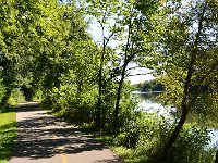 Along the river  Heading South along the Fox River. Fox River Bike Trail, Batavia to North Aurora : 2014, Batavia, Biking, Fox River, Fox River Bike Trail, North Aurora