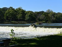 North Aurora Dam  North Aurora Dam. Fox River Bike Trail, Batavia to North Aurora : 2014, Batavia, Biking, Fox River, Fox River Bike Trail, North Aurora