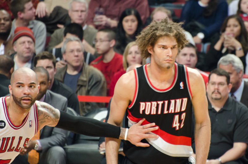 BullsVsPortland032814-0816-3.jpg - Carlos Boozer and Robin Lopez. Bulls vs Portland Trailblazers, United Center 3/28/14