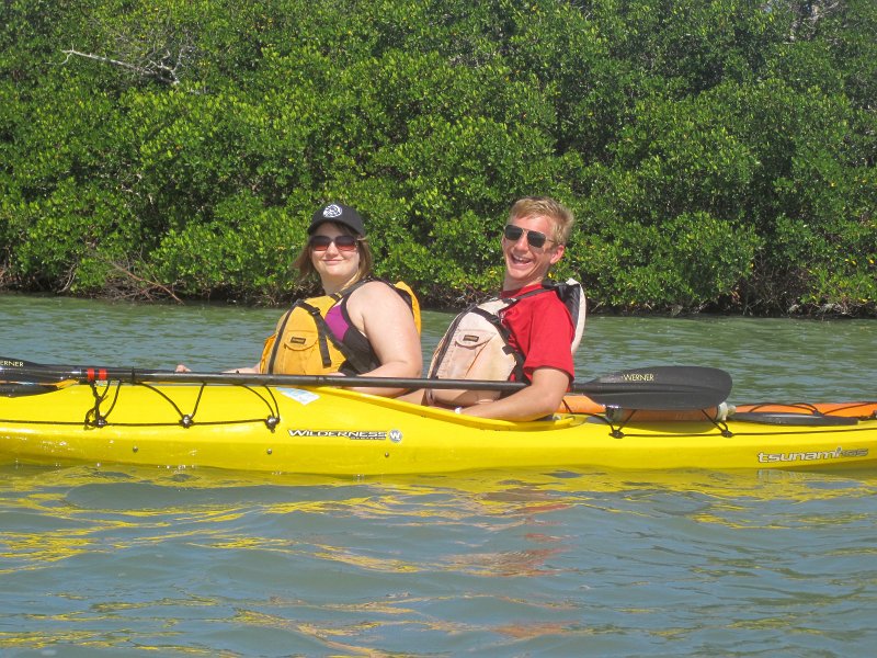 Captiva041214-0094.jpg - Liz and Mike. Kayak Pine Island Sound, Buck Key Loop with Liz and Mike