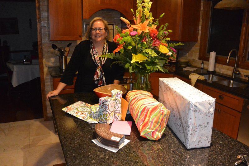 CathieBirthday070114-0871.jpg - Opening Cathie birthday presents at home