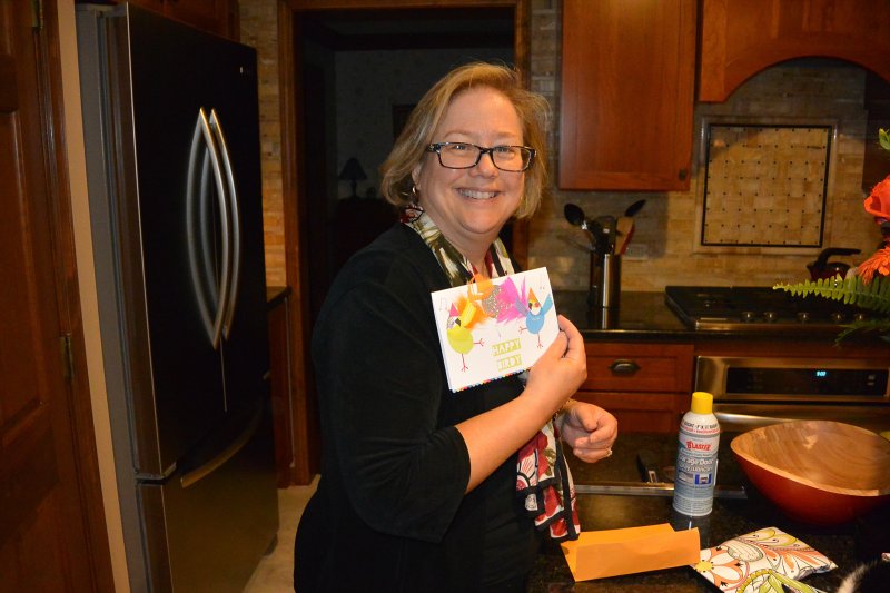 CathieBirthday070114-0872.jpg - Opening Cathie birthday presents at home