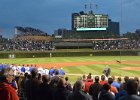 Wayne Messmer  Wayne Messmer, National Anthem. Cubs vs Cincinnati Reds at Wrigley Field : #CubsVsReds #CubsGame #WrigleyField #100Year @Cubs, 2014, Baseball, Chicago, Cincinnati, Cubs, Reds, Wrigley Field