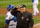 Umpire Johnson  Adrian Johnson - 80 Umpire. Cubs vs Cincinnati Reds at Wrigley Field : #CubsVsReds #CubsGame #WrigleyField #100Year @Cubs, 2014, Baseball, Chicago, Cincinnati, Cubs, Reds, Wrigley Field