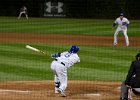 Javier Baez  Javier Baez #9 2B swinging away. Cubs vs Cincinnati Reds at Wrigley Field : #CubsVsReds #CubsGame #WrigleyField #100Year @Cubs, 2014, Baseball, Chicago, Cincinnati, Cubs, Reds, Wrigley Field