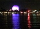 Spaceship Earth  Spaceship Earth,evening view,  at Epcot : 2014, Disney, Epcot, Florida, Orlando, Spaceship Earth