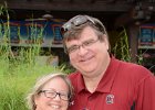 Jack and Cathie  Jack and Cathie at Animal Kingdom entrance : 2014, Animal Kingdom, Disney, Florida, Orlando