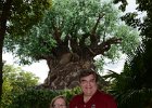 Jack and Cathie  Jack and Cathie at Animal Kingdom, Tree of Life in the background : 2014, Animal Kingdom, Disney, Florida, Orlando