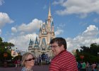 Jack and Cathie  Jack and Cathie in front of Cinderella Castle at Magic Kingdom : 2014, Disney, Florida, Magic Kingdom, Orlando