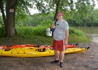 Jack  Jack at Lois Landing, Millington. Kayaking from Yorkville to Millington : 2014, Fox River, Kayaking, Yorkville to Millington, boat launch