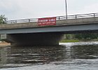 Finish Line  Heading to the Illinois Ave bridge, finish line ahead! Mid-American Canoe & Kayak Race on the Fox River from St Charles to Aurora : 2014, Bridge, Fox River, Kayaking, Mid-American Canoe & Kayak Race
