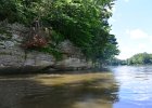 St Perer's Sandstone cliffs  St Perer's Sandstone cliffs. Kayaking Fox River from Sheridan to Wedron : 2014, Fox River, Kayaking, Sheridan, Wedron