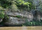 St Perer's Sandstone cliffs  St Perer's Sandstone cliffs. Kayaking Fox River from Sheridan to Wedron : 2014, Fox River, Kayaking, Sheridan, Wedron