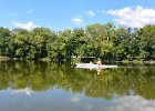 Fransworth House  Farnsworth House. Cathie. Kayaking Fox River:  Yorkville to Millington : 2014, Cathie, Fox River, Fransworth House, Kayaking, Millington, Yorkville, Yorkville to Millington, paddling
