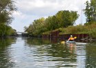 Cathie  Cathie. Kayak North Shore Channel, Skokie to Wilmette Locks : 2014, Chicago River, Cook County, IL, Illinois, Kayaking, North Shore Channel, Skokie, Skokie Park District, paddling
