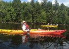 Leslie and Ian  Leslie and Ian. Kayak South Arm Lower Richardson Lake : 2014, Kayaking, Maine, Oxford County, Richardson Lake, South Arm