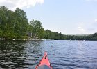 Maine080814-1425  Heading Southeast toward take-out ramp. Kayak South Arm Lower Richardson Lake : 2014, Kayaking, Maine, Oxford County, Richardson Lake, South Arm