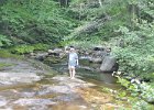 Cathie  Cathie. Picnic lunch after kayaking.  Visiting Screw Auger Falls at Grafton Notch State Park : 2014, Grafton Notch State Park, Maine, Newry, Screw Auger Falls, waterfall