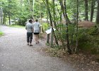Ian and Leslie  Ian and Leslie. Picnic lunch after kayaking.  Visiting Screw Auger Falls at Grafton Notch State Park : 2014, Grafton Notch State Park, Maine, Newry, Screw Auger Falls, waterfall