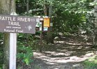 Rattle River Trail head  Hiking Rattle River section of Appalachian Trail in New Hampshire : 2014, AT, Appalachian Trail, Hiking, New Hampshire, Rattle River Trail, White Mountain National Forest