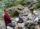 Jack, Ian and Leslie  Jack, Ian and Leslie at waterfall. Hiking Rattle River section of Appalachian Trail in New Hampshire : 2014, AT, Appalachian Trail, Hiking, New Hampshire, Rattle River Trail, White Mountain National Forest