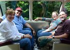 Leslie, Jack, Cathie and Ian  Picture of us in the dome car. Train ride from North Conway to Crawford Notch, on the Conway Scenic Railroad : 2014, Conway Scenic Railroad, New Hampshire, Train Ride