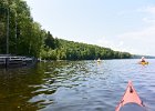 Cathie and Leslie  Cathie and Leslie near West edge of lake. Kayak South Arm Lower Richardson Lake : 2014, Kayaking, Maine, Oxford County, Richardson Lake, South Arm