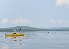Cathie and Loons  Cathie and loons. Kayak South Arm Lower Richardson Lake : 2014, Kayaking, Maine, Oxford County, Richardson Lake, South Arm