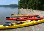 Picnic landing area  Picnic landing area, Kayak South Arm Lower Richardson Lake : 2014, Kayaking, Maine, Oxford County, Richardson Lake, South Arm
