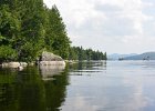 Paddling back  Heading back. Kayak South Arm Lower Richardson Lake : 2014, Kayaking, Maine, Oxford County, Richardson Lake, South Arm
