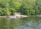Take out ramp  Ian and Leslie landing at South Arm camp boat ramp. Kayak South Arm Lower Richardson Lake : 2014, Kayaking, Maine, Oxford County, Richardson Lake, South Arm